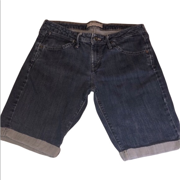 Levi's Denim - Levi vintage high rise blue Jean shorts 8